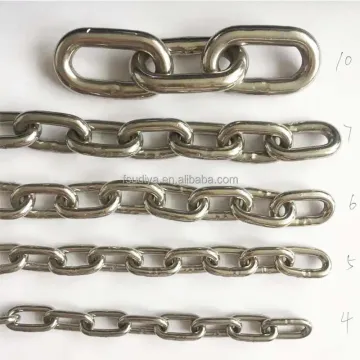 201 Chain: 304 Stainless Steel 6mm Lifting Chain