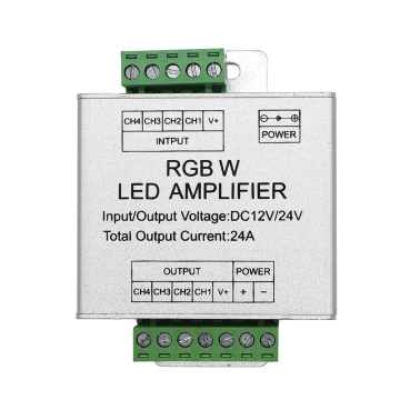 12-24V RGB RGBW Amplifier For LED Strip Lights