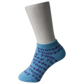 Blue Unge lågt skuren Socks Cotton