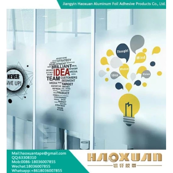 Διαφανές ταινίες παραθύρων βινυλίου