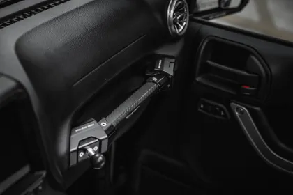 Aluminum Alloy & Carbon Fiber Co-pilot Expansion Kit for Jeep Wrangler (2007-2017 JK)
