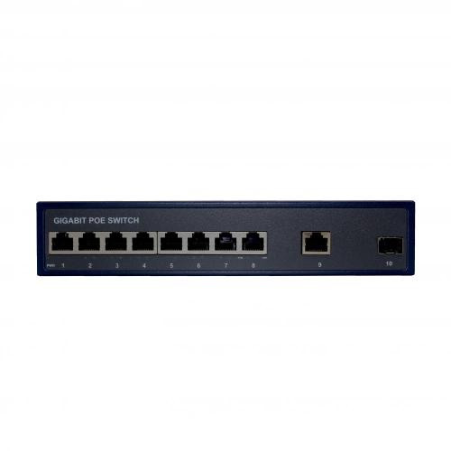 Poe Switch 8 Ports 1 SFP 1 RJ45