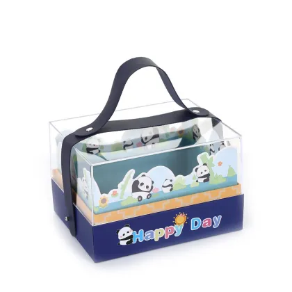 MorSun Snack Box - Transparent Hand Gift Box