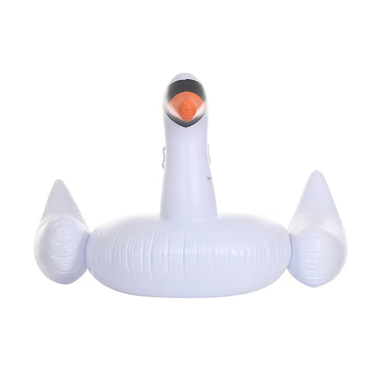 Wholesale large giant white swan inflatable pool float