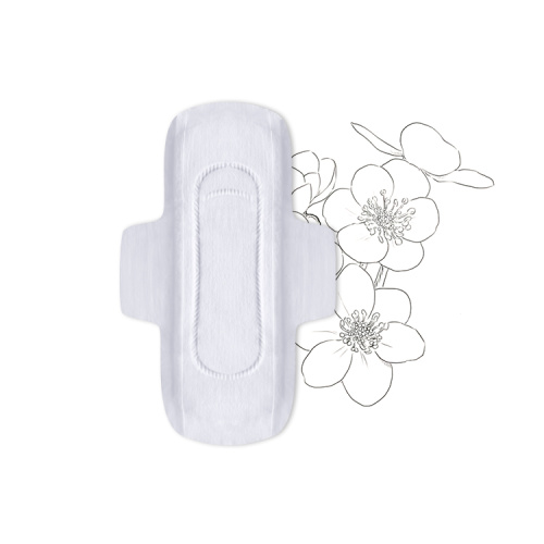 100% Organic Cotton degradable Sanitary Pads