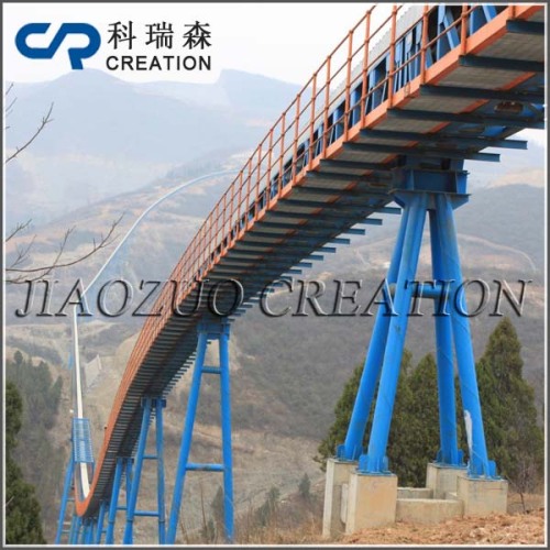 China best quality long distance Rubber belt conveyor/mining conveyor