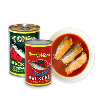 Wholesale high quality Canned fresh mackerel fish in tomato sauce with lower price