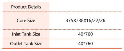 Radiator for TOYTA RAV4 ACA 30 OEM 16400-31420
