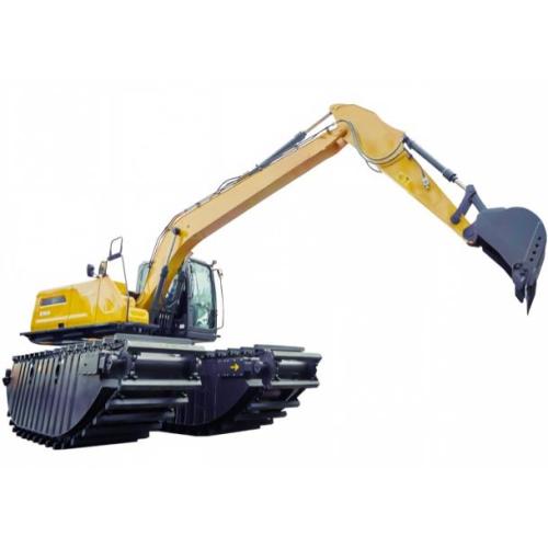 Excavadora anfibia Excavadora con buggy de pantano
