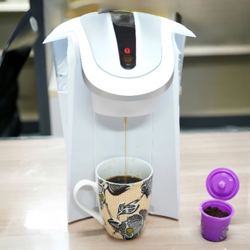 Sustainable Reusable Coffee Filters: PP & Stainless Steel Cafe Pods for Office