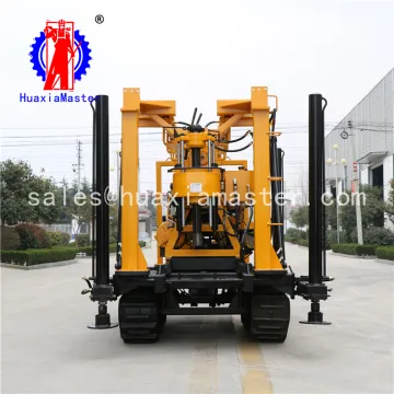 200 meters , XYD-200 portable crawler borehole drilling machine , prospecting crawler core drilling machine ,