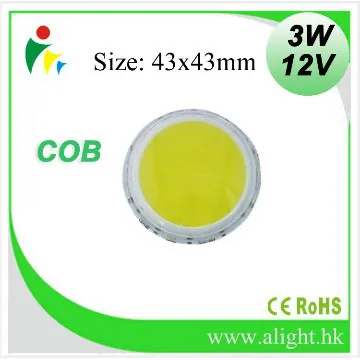 COB LEDs 3w 12v Round