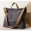 Satchel Tote Travel Stor kapacitet Canvas Bag