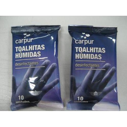 Toallitas antibacterianas Toallitas para manos personalizadas sin alcohol