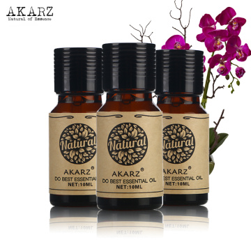 Jasmine Peppermint Lavender essential oil sets AKARZ Famous brand For Aromatherapy Massage Spa Bath skin face care 10ml*3