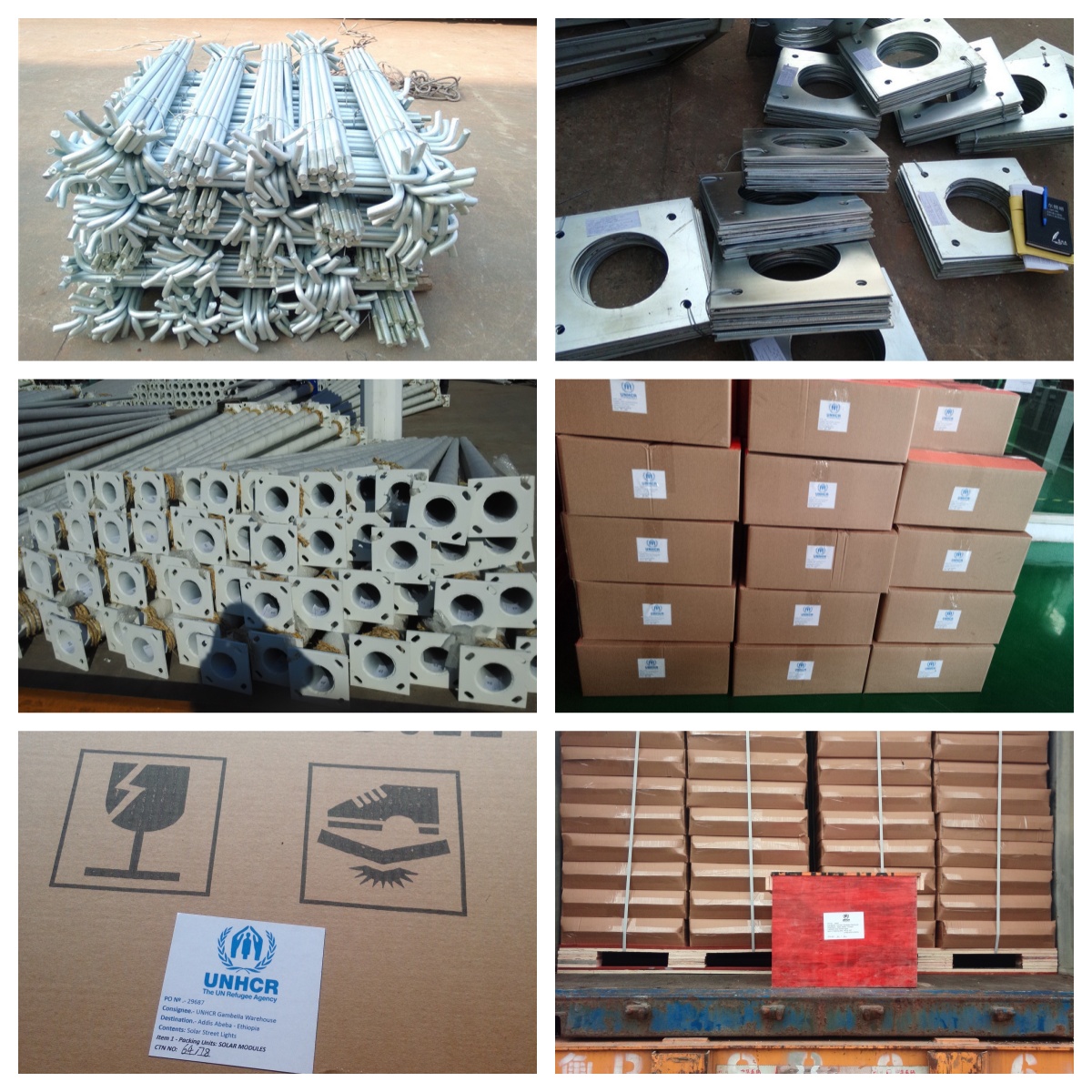 packing and loading