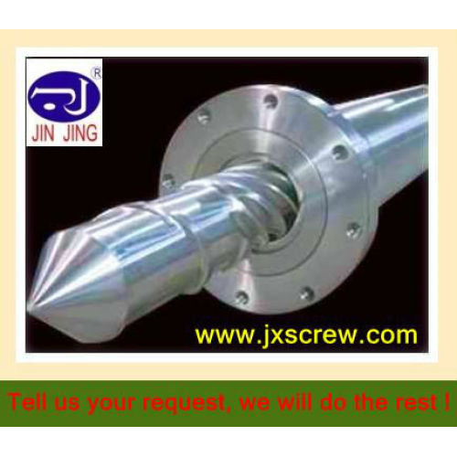 HDPE के लिए BIMETALLIC ब्लो मोल्डिंग मशीन स्क्रू और बैरल