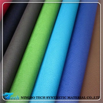Pu synthetic leather cover for menu, hot stamp leather, for notebook, agenda