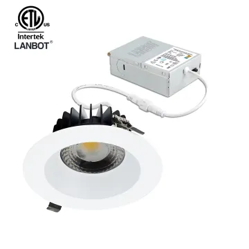 Dimmable LED Downlights: 24W Commercial Cob Module in Round and Square Trims