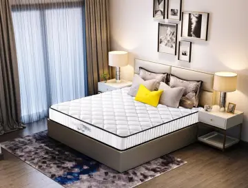 Bonnell Spring Mattress roll packed in a box
