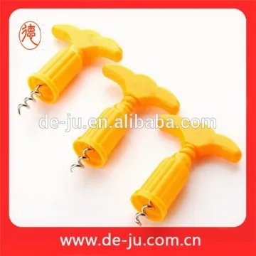 Colorful Convenience Cheap Plastic Corkscrew Wine Opener