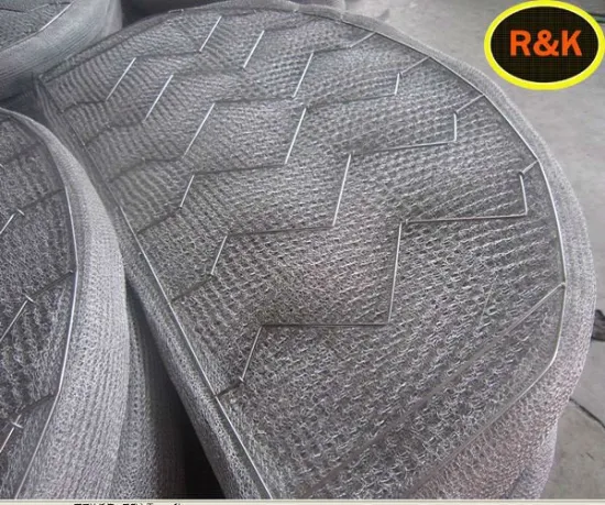 R&K SS316 stainless steel wire mesh demister mesh pads