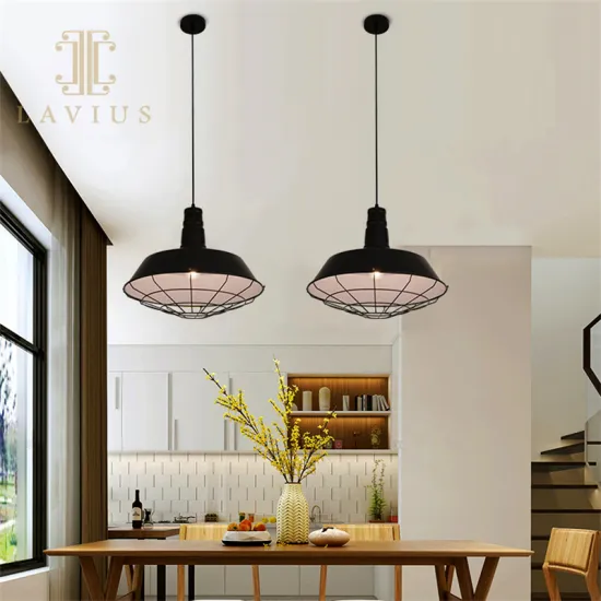 Artistic Iron Design E27 Club Bar Pendant Lamp