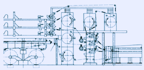 Seven-layer board production line