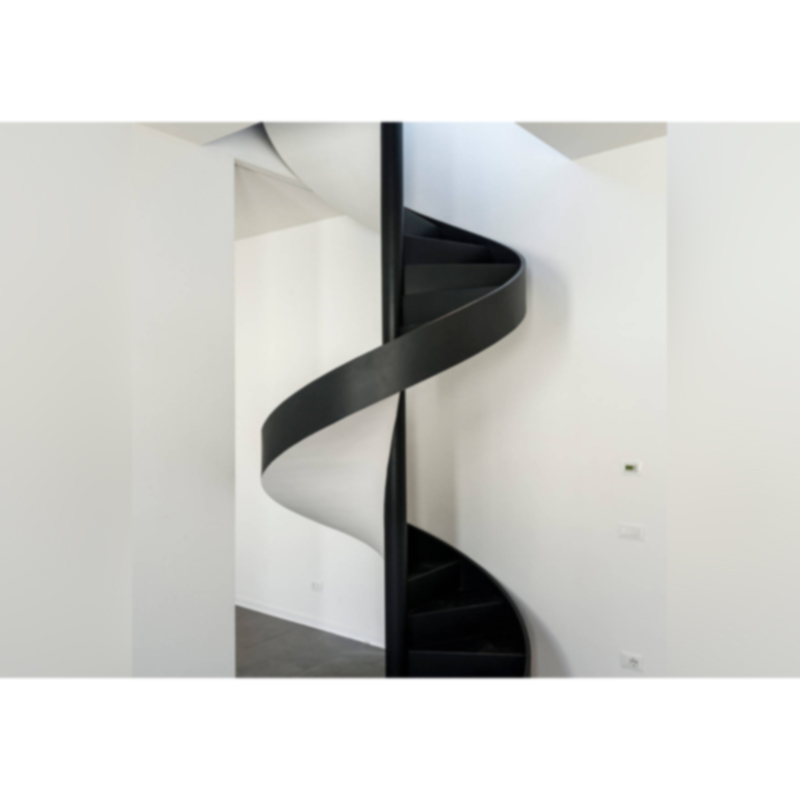 Spiral Stairs Staircase Treads Residential Villa Carbon