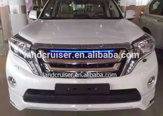 front grille with led for toyota prado 2014, new design grille for FJ150 2014