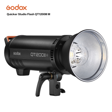 Godox QT1200III 1200W High Speed Sync Studio Flash Strobe with 40W LED Modeling Lamp