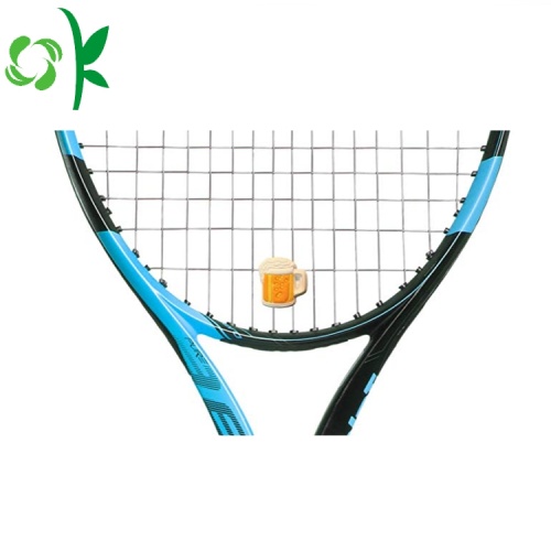 Superman Merek Tenis Kustom Silicone Racket Absorber