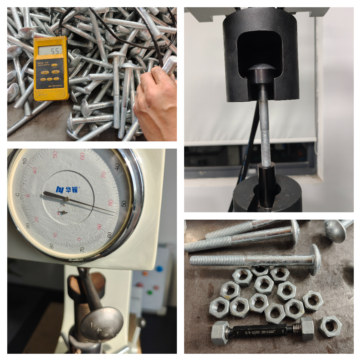 step bolt testing