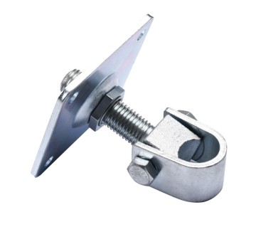 Engsel gerbang yang dapat disesuaikan dengan Nut&amp;U-Bolt dan pelat persegi