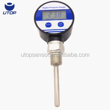 9V Battery Powered 4-Digit Display Digital Oil Temperature Gauge with PT100