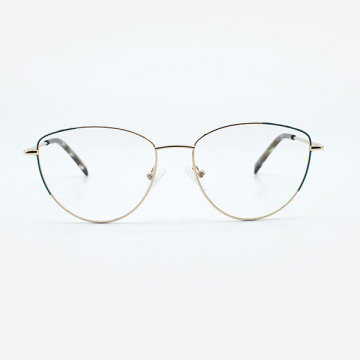 Bingkai Optik Wanita Cat Eye Metal