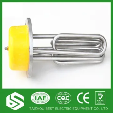 Corrosion resistance electric boiler flange immersion cartridge heater