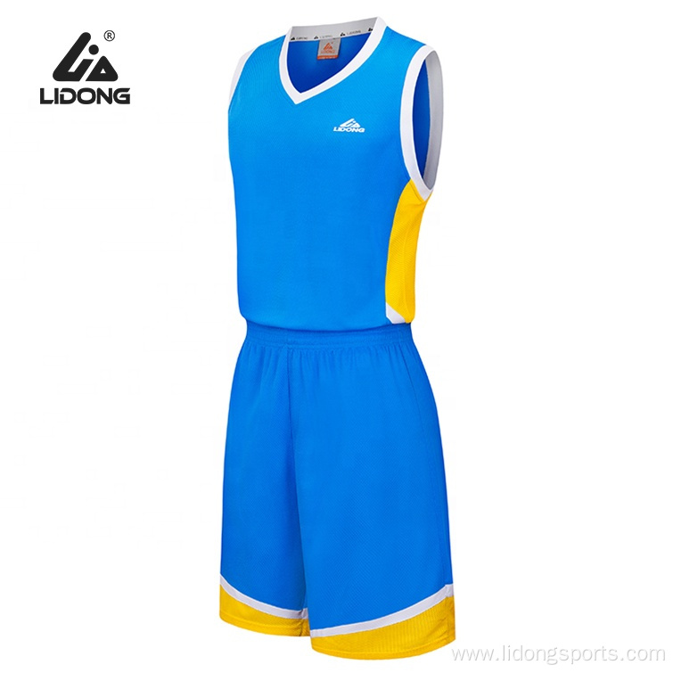 100%Polyester basketball jersey custom basketball wear