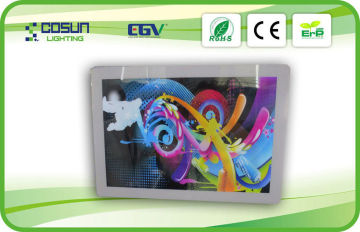Metro Magnetic Crystal Slim Ultra Thin Light Box For Advertising Oem 8mm