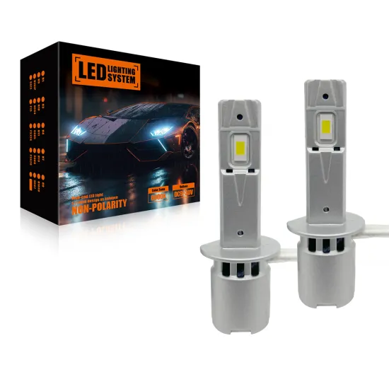 80W CANBUS Mini LED Headlight Bulb 10000LM H4 H7 H11 DC 12V