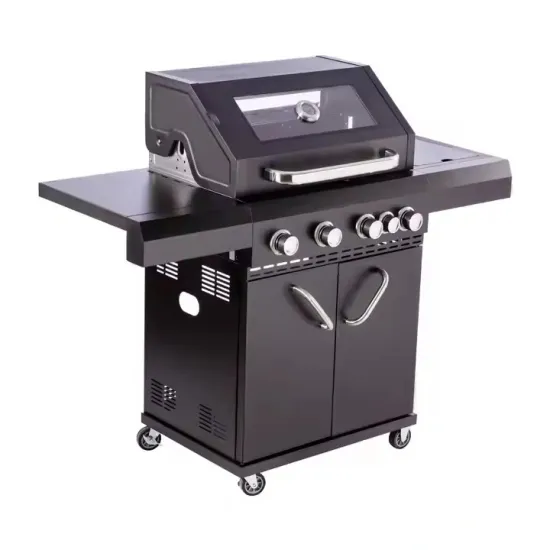 Outdoor and Garden BBQ Grill 4+1 Burner Gas Grill Cheap Gas Stove Cooking Stove
