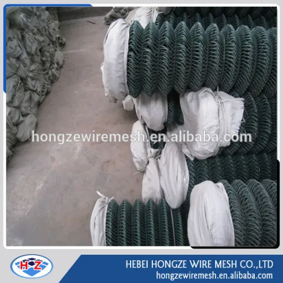 hot dip galvanized| pvc coated chain link fence