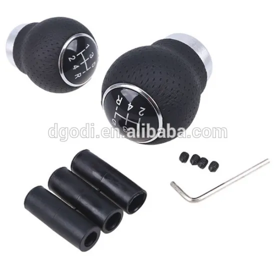 China manufacturer Black Transmissions Car 5 Speed Gear Shift Knob