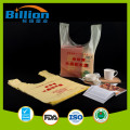 Plastic Large Shopping Handles Custom Printed HDPE Vest Carrier T Shirt Bag