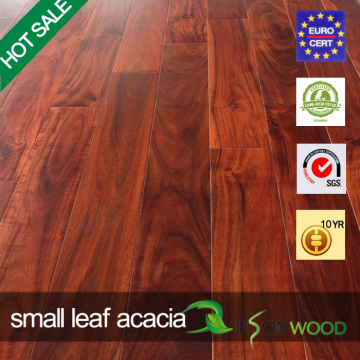 Small/short Leaf Acacia Engineered Multi-layered hardwood flooring Flat surface