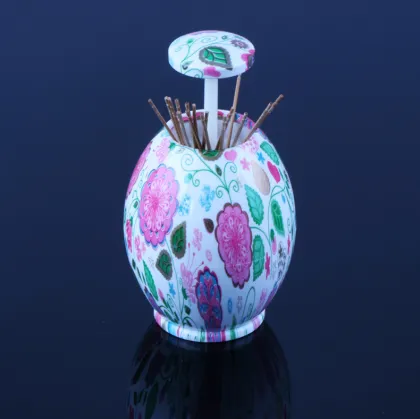 Automatic Pressure Toothpick Holders: Decorative Press-Type Household Storage Box