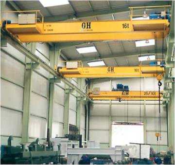 high robustness and lower maintenance model 5ton double girder bridge crane
