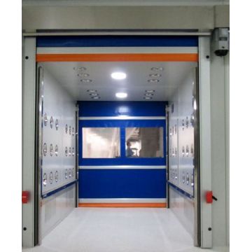 Logistics warehouse high speed door