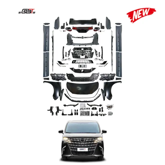 GBT 2024 Alphard ANH30/35 to 40 Series Model Conversion Kit: Bumper, Headlight, Taillight Parts for 2015-2022 Toyota Alphard