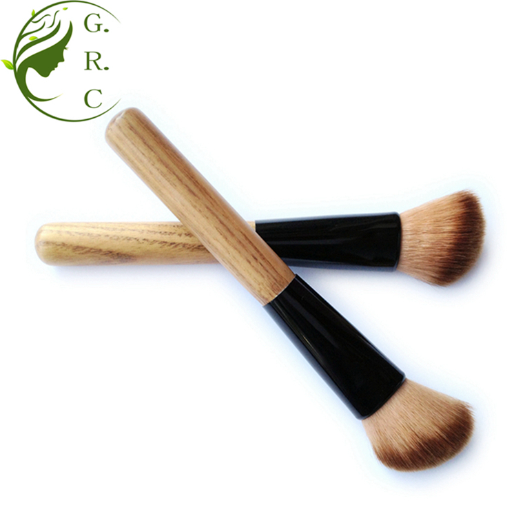 Angled Contour Blush Bronzer Face Makeup Brush